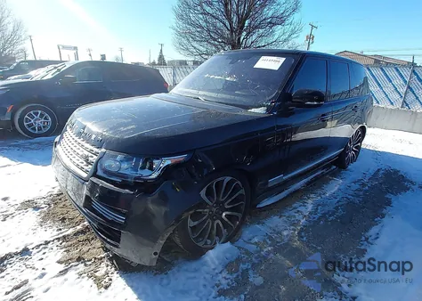 2015 Land Rover Range Rover 5.0L V8 Supercharged Autobiography z USA, uszkodzony, nr VIN SALGV2TF8FA239433